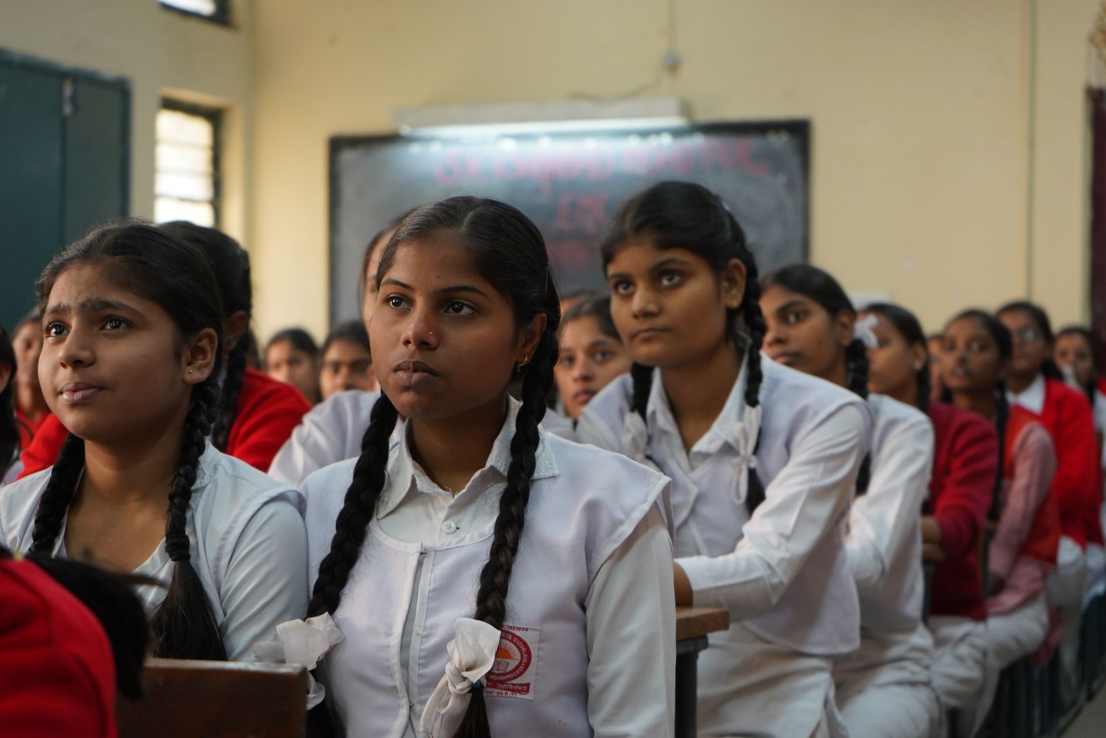 Students in an Indian classroom